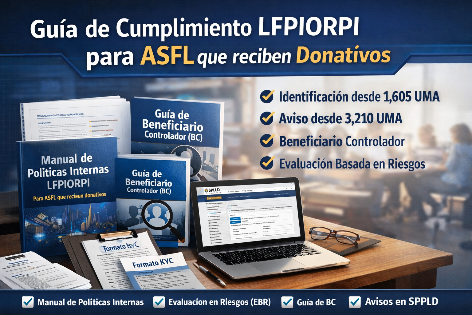SENEFEX TECHNOLOGIES | Guía LFPIORPI para ASFL (Donativos)